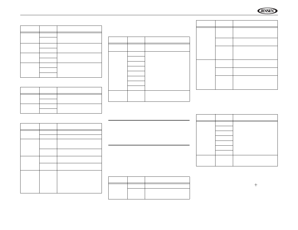 Uv10 | Jensen Phase Linear UV10 User Manual | Page 13 / 90