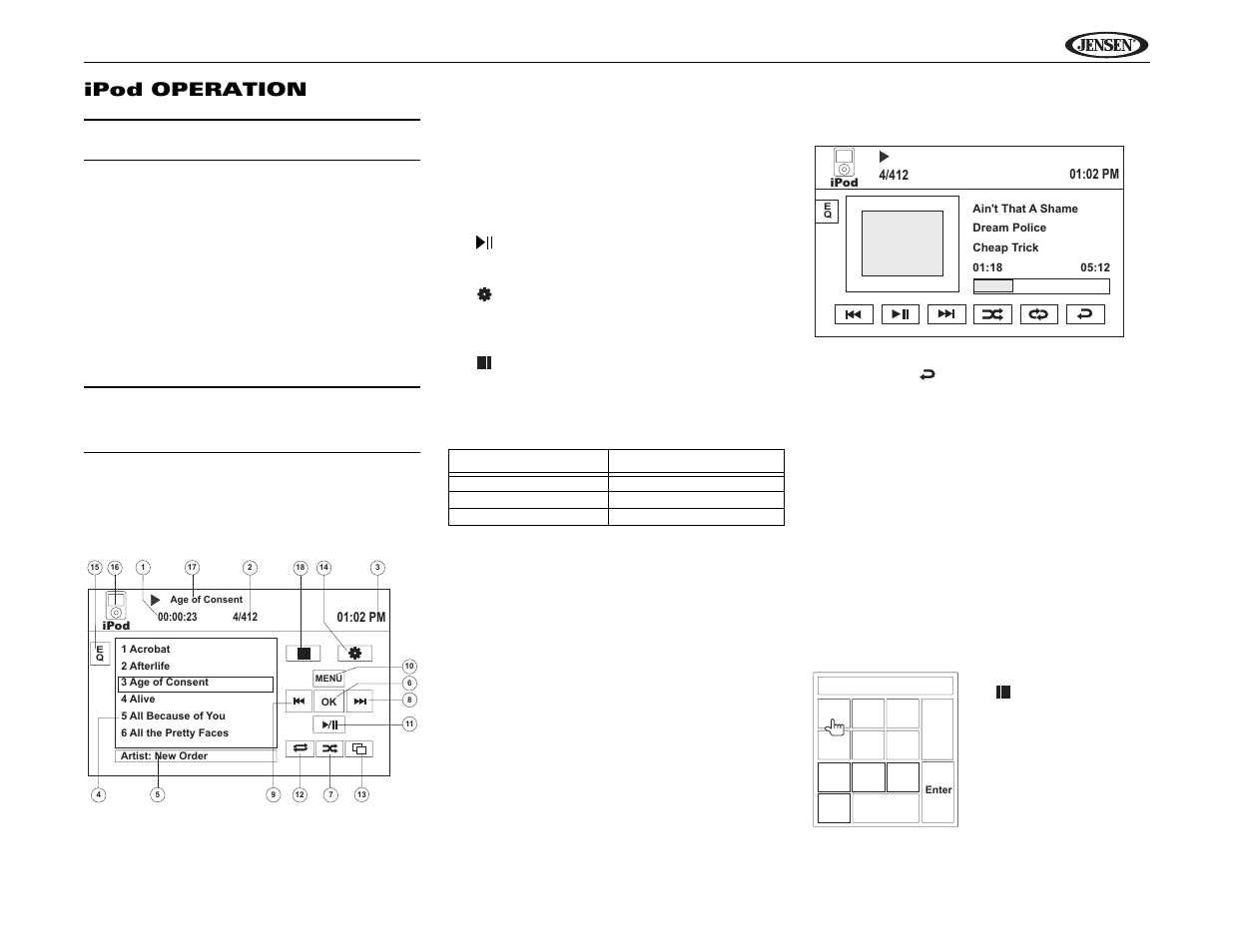 Uv10 ipod operation | Jensen Phase Linear UV10 User Manual | Page 23 / 90