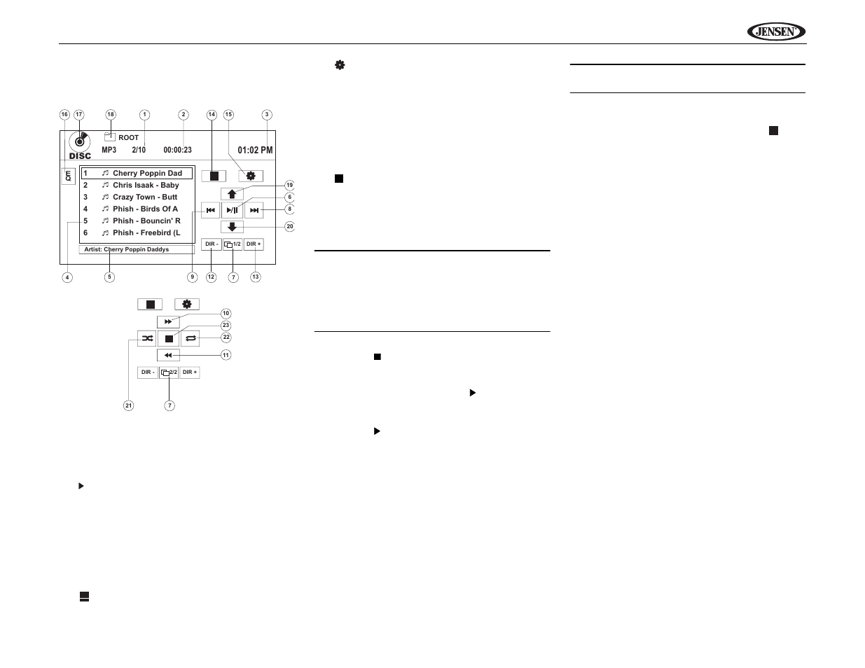 Uv10 | Jensen Phase Linear UV10 User Manual | Page 49 / 90