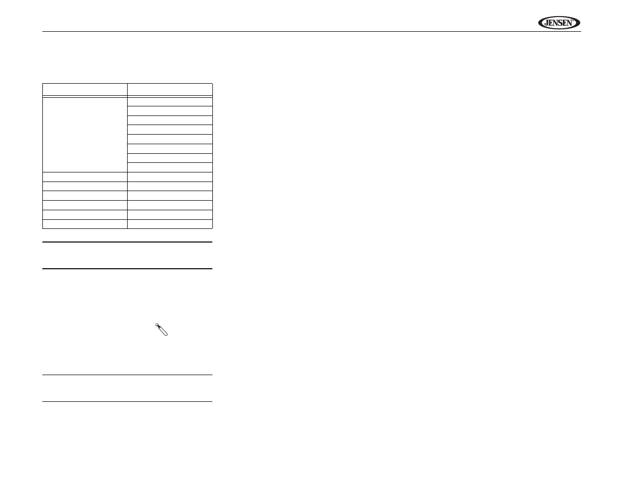 Uv10 | Jensen Phase Linear UV10 User Manual | Page 65 / 90