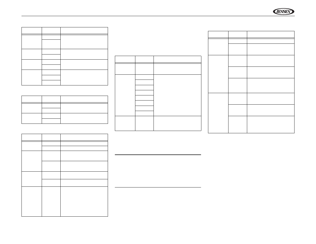 Uv10 | Jensen Phase Linear UV10 User Manual | Page 67 / 90