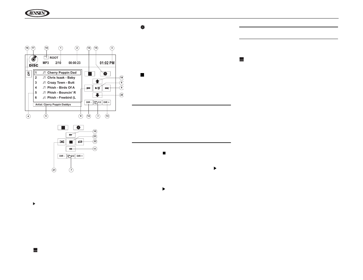 Uv10 | Jensen Phase Linear UV10 User Manual | Page 76 / 90