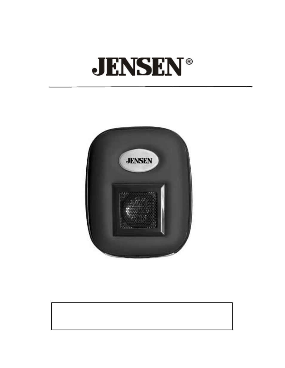 Jensen SMPS-85 User Manual | 7 pages