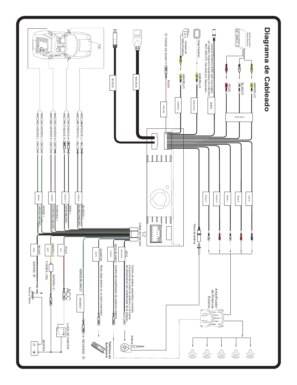 Ac c | Jensen VM9213 User Manual | Page 8 / 12