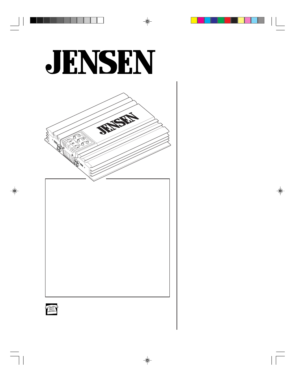 Jensen XA4150 User Manual | 12 pages
