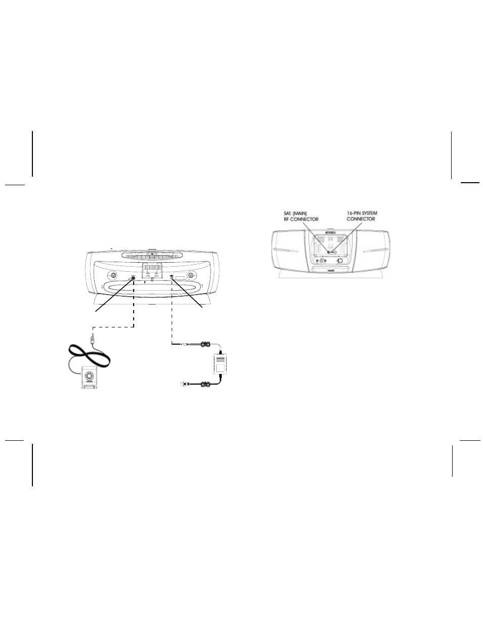 Interconnect diagram | Jensen JBX100SR User Manual | Page 7 / 12