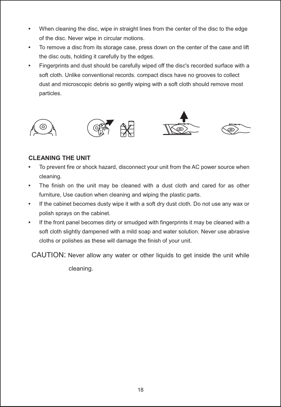 Caution | Jensen JIMS-260I User Manual | Page 19 / 22
