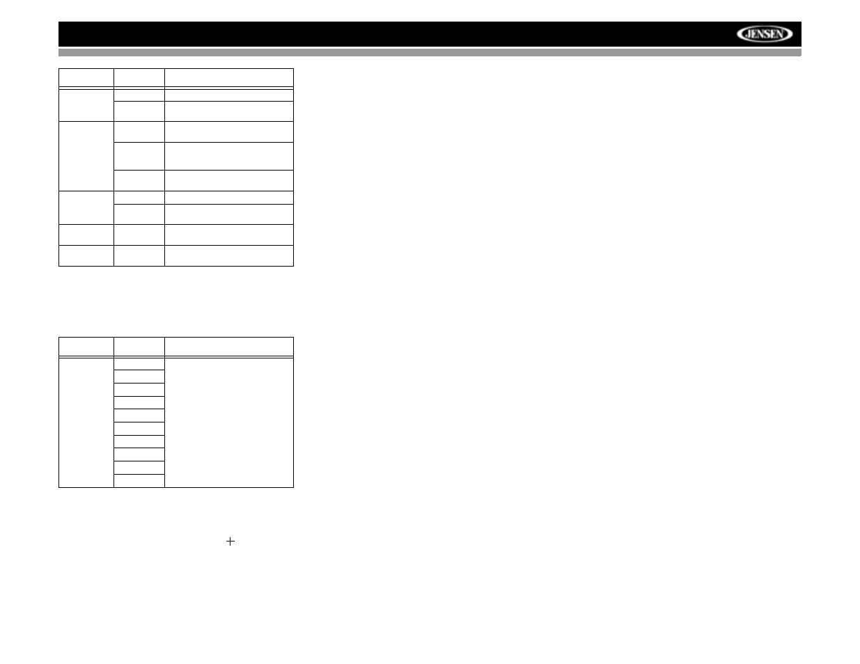 Vm9512 | Jensen VM9512 User Manual | Page 23 / 44