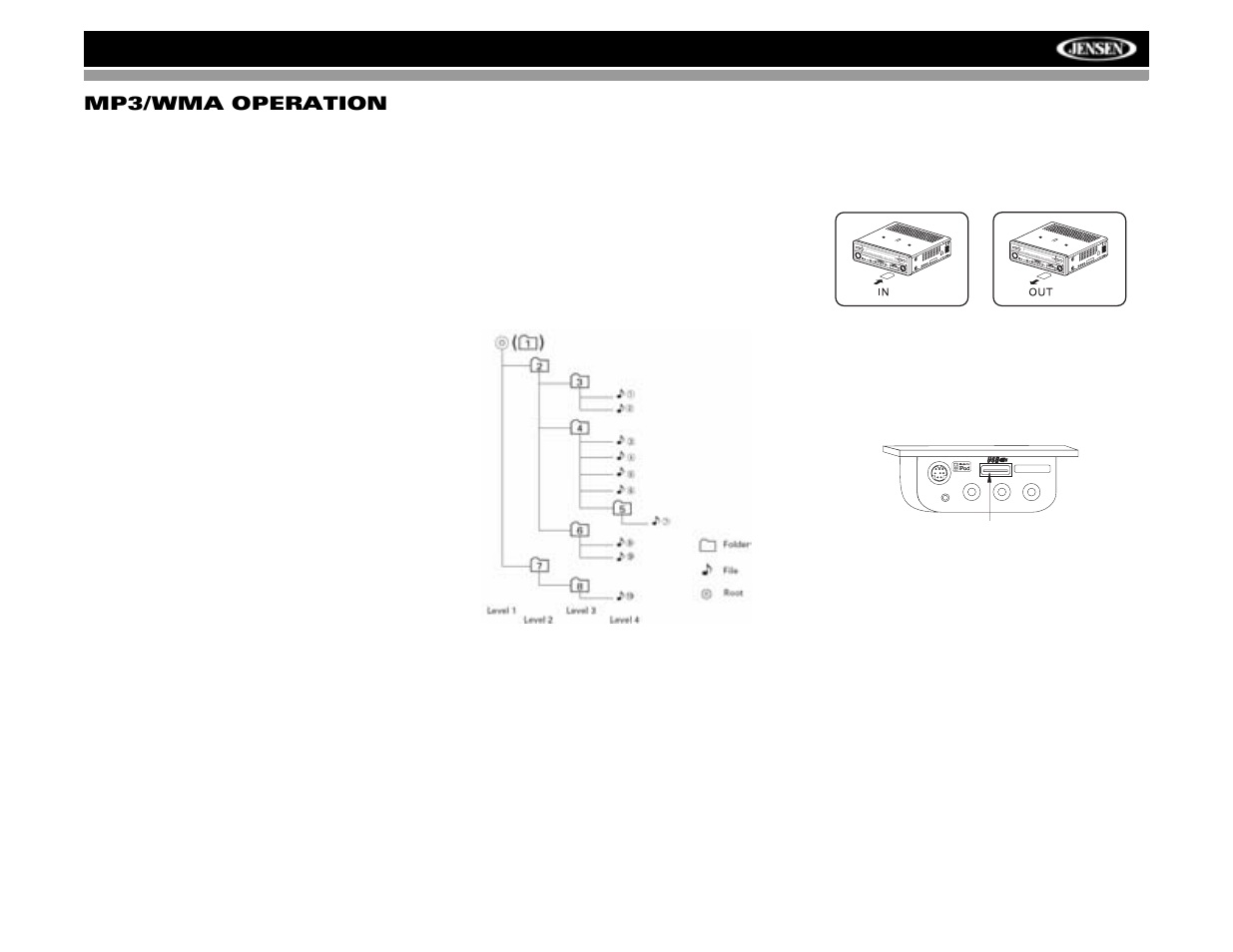 Jensen VM9512 User Manual | Page 33 / 44