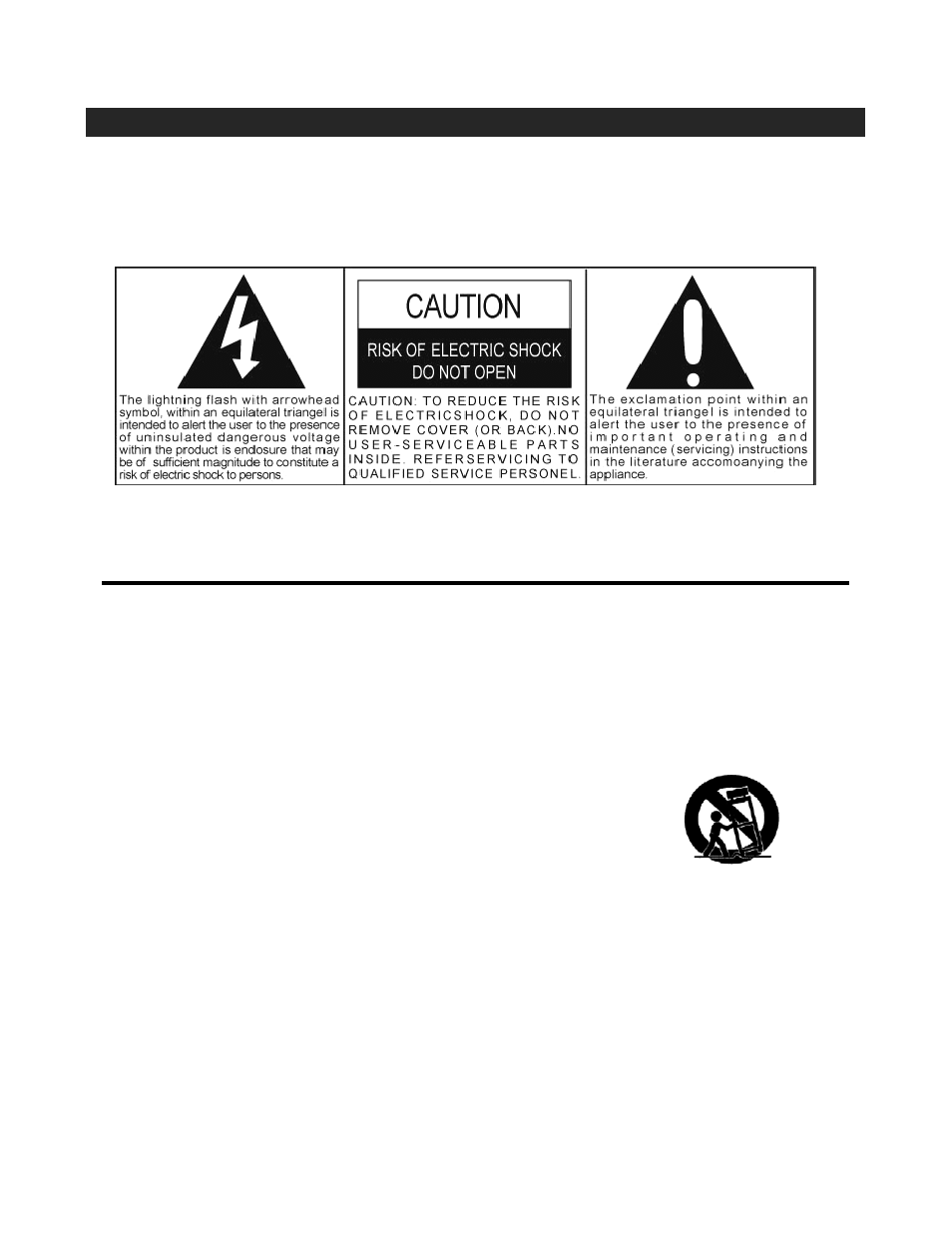 Important safety instructions, Warning | Jensen JMC-180 User Manual | Page 2 / 15