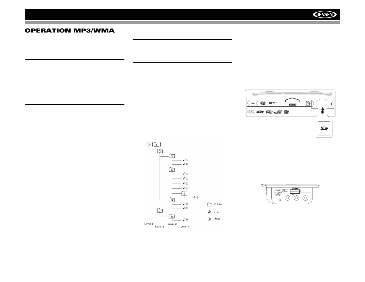 Jensen VM9022 User Manual | Page 109 / 124