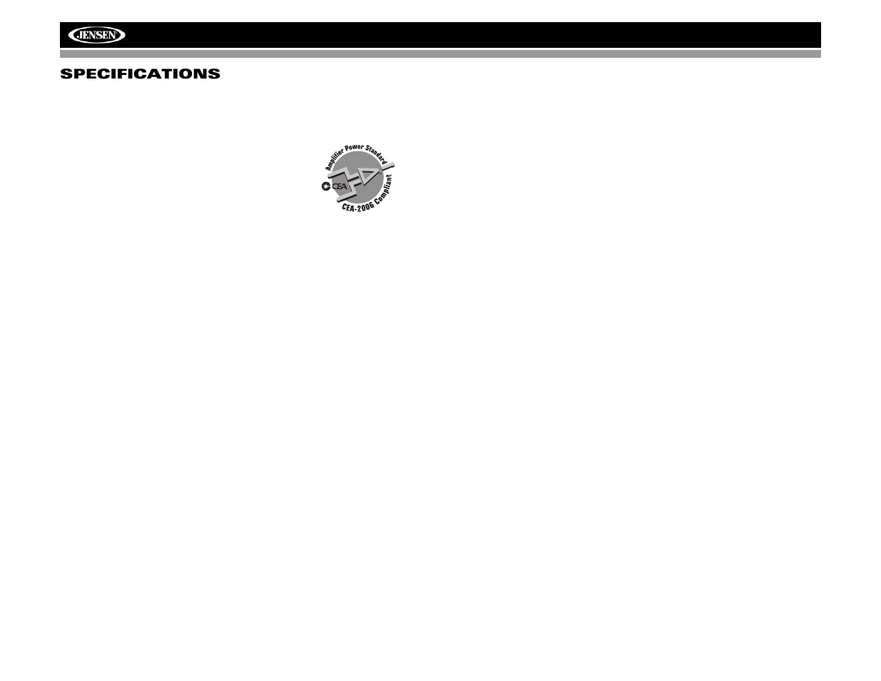 Vm9022 specifications | Jensen VM9022 User Manual | Page 42 / 124