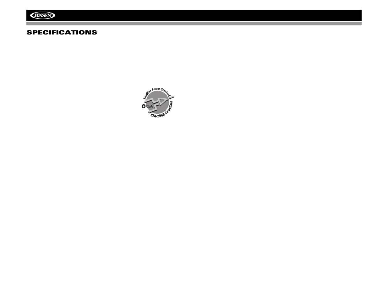 Vm9022 specifications | Jensen VM9022 User Manual | Page 80 / 124