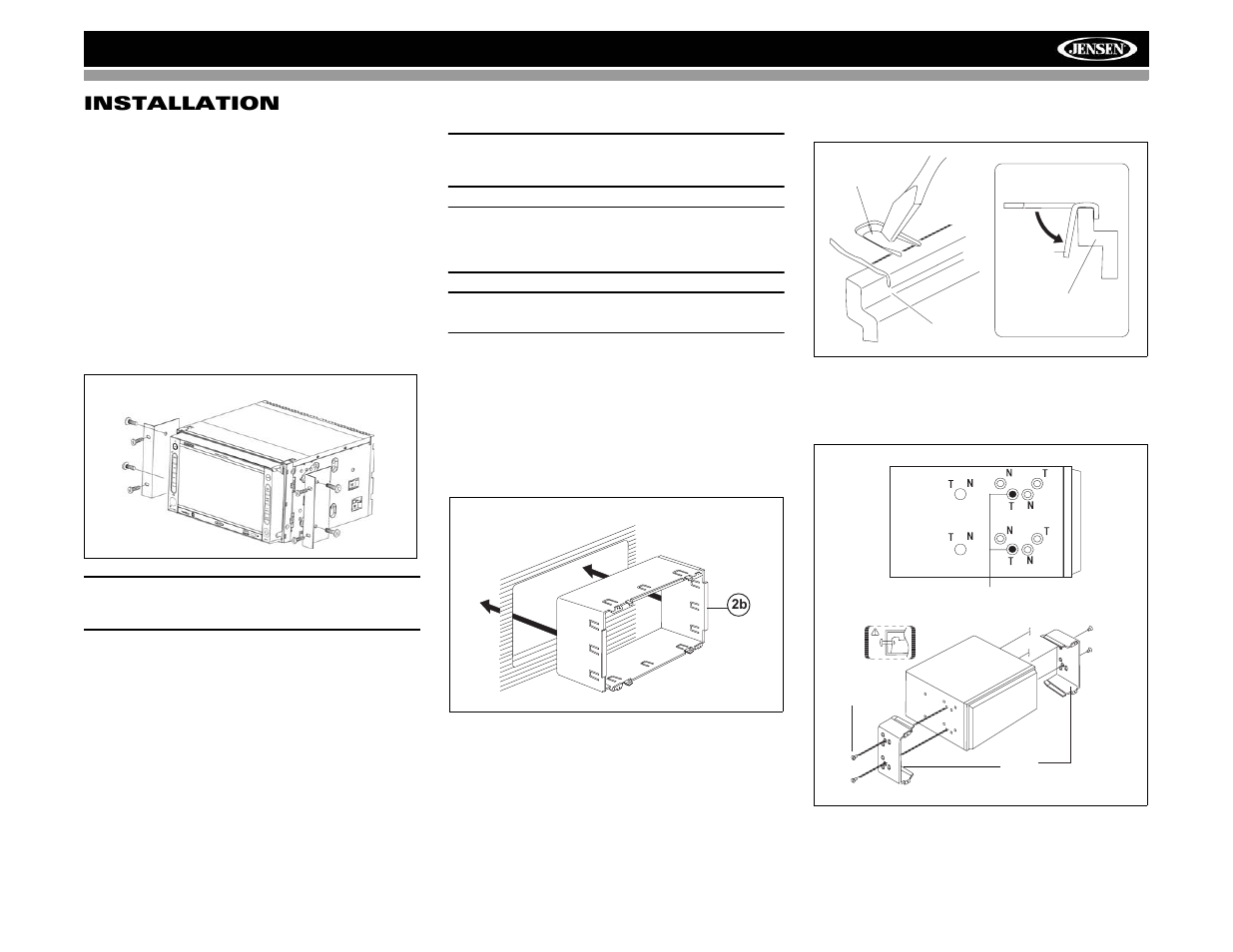 Vm9022 installation | Jensen VM9022 User Manual | Page 9 / 124