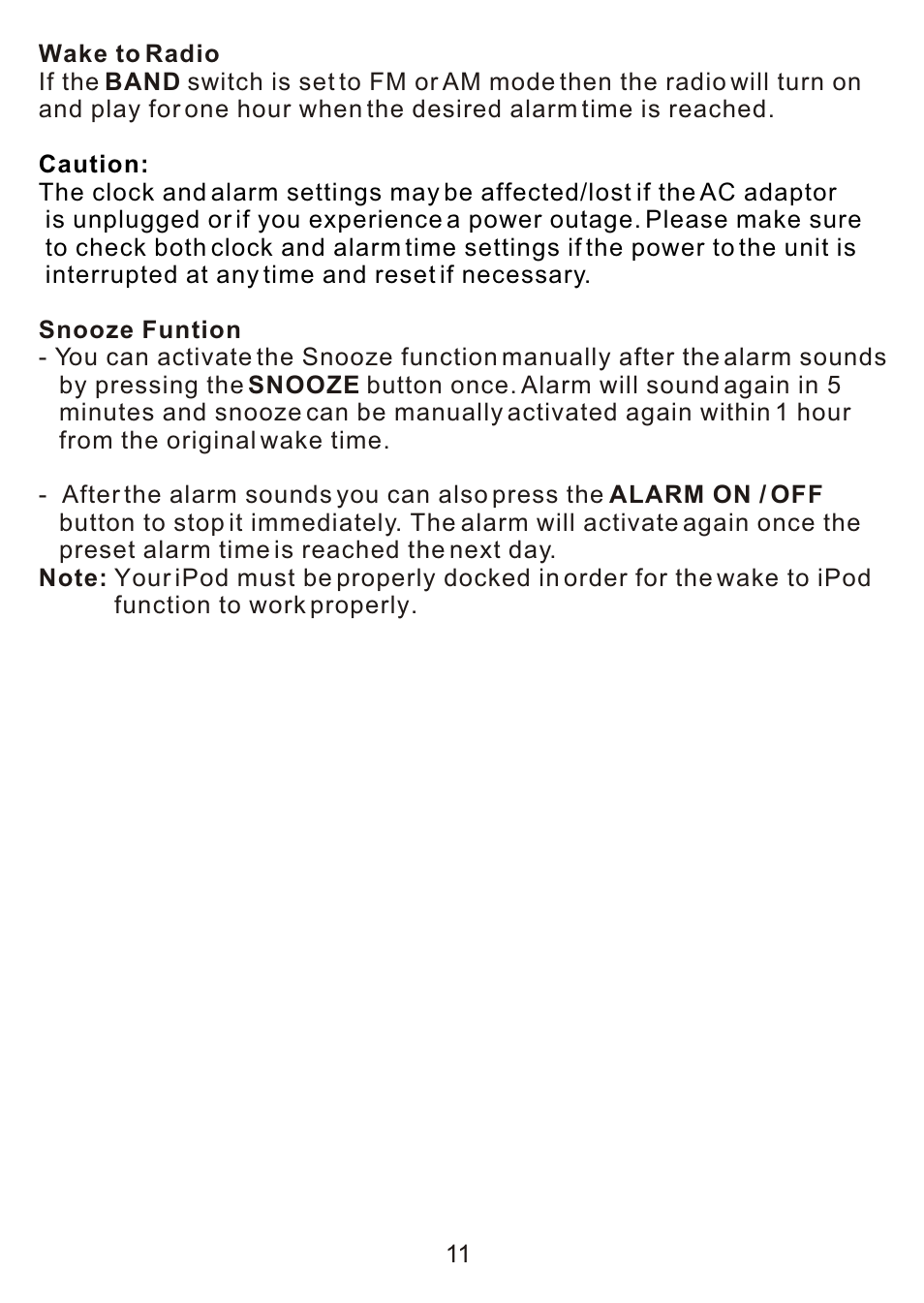 Jensen JiMS-125 User Manual | Page 12 / 18