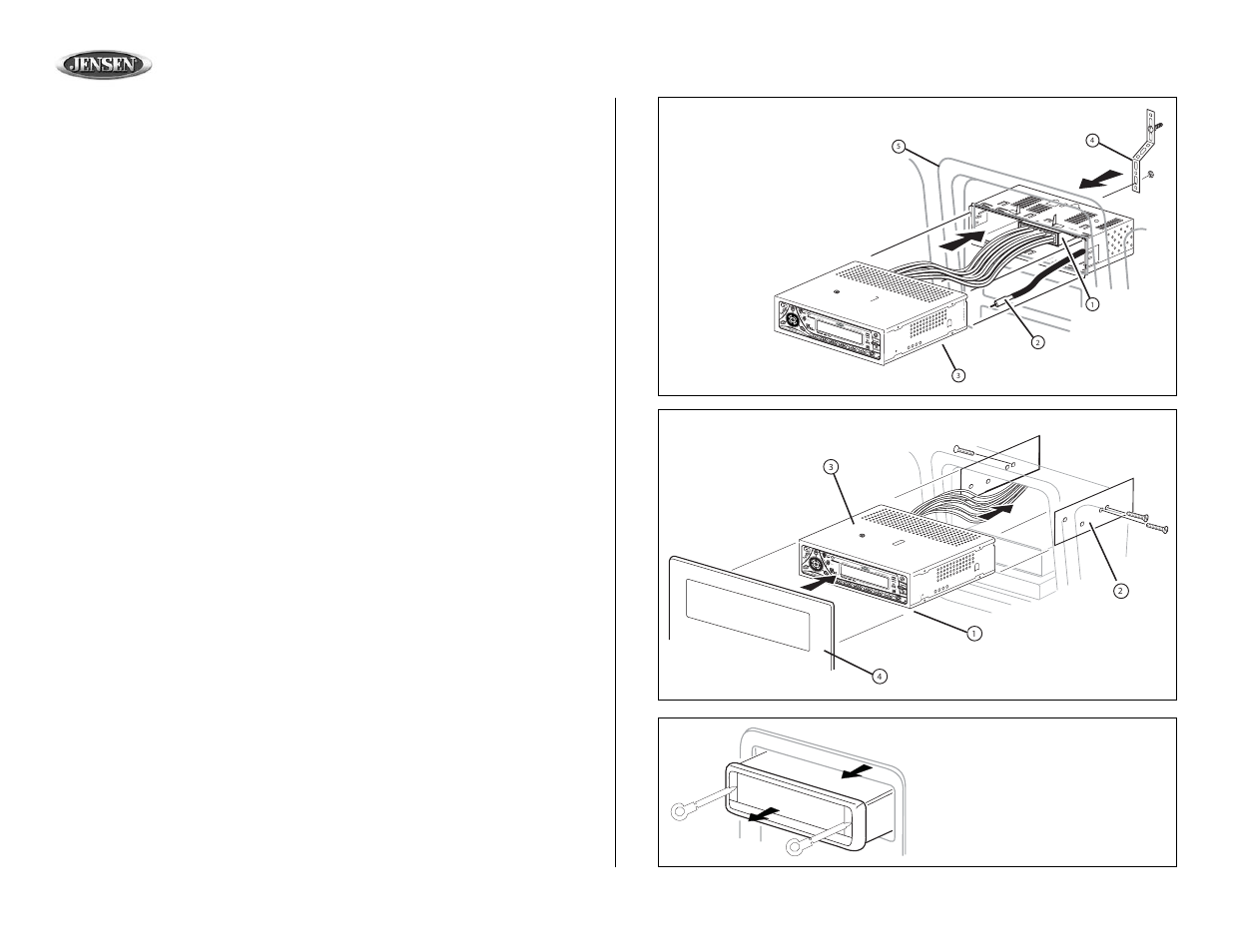 Jensen MP8610BT User Manual | Page 10 / 61