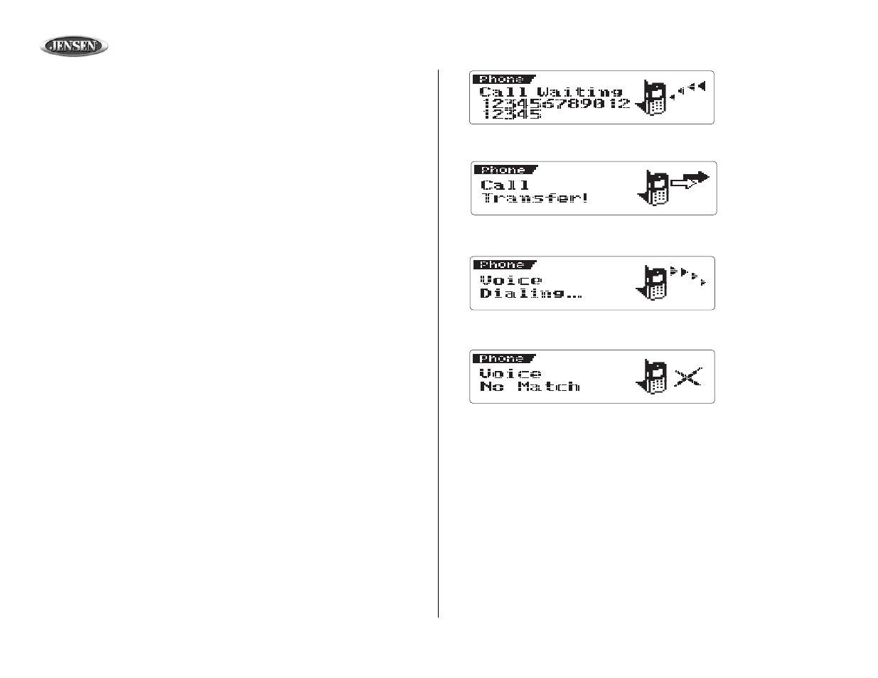 Mp8610bt, Bluetooth operation (continued) | Jensen MP8610BT User Manual | Page 48 / 61