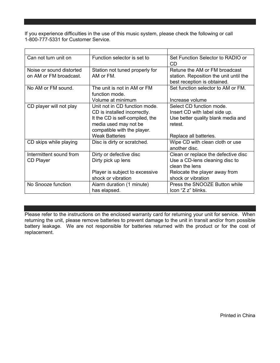 Jensen JCR-540 User Manual | Page 10 / 10