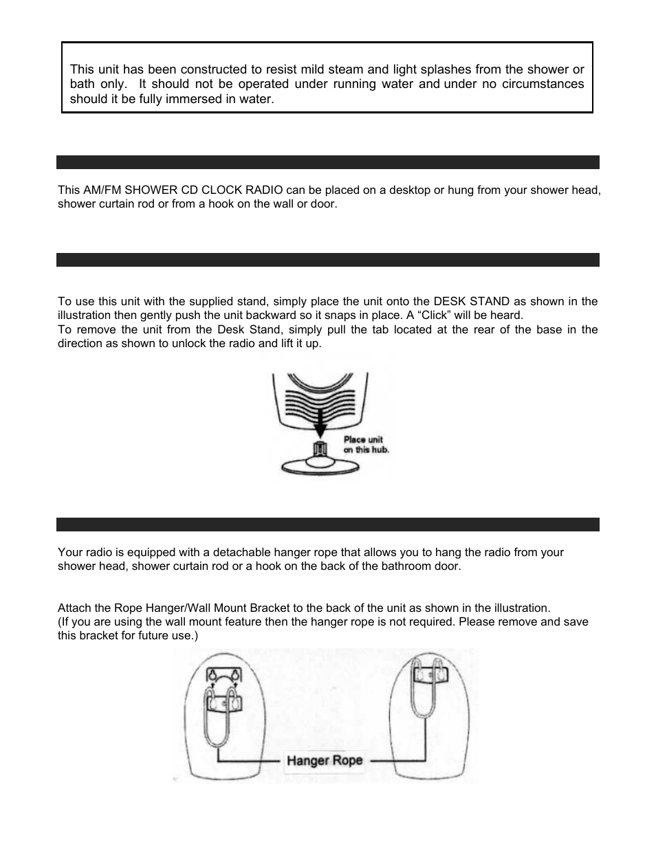 Jensen JCR-540 User Manual | Page 3 / 10