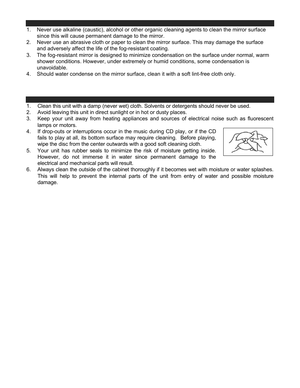 Jensen JCR-540 User Manual | Page 9 / 10