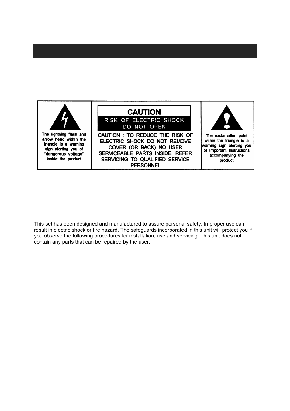 Important safety instructions | Jensen CD-540 User Manual | Page 2 / 13
