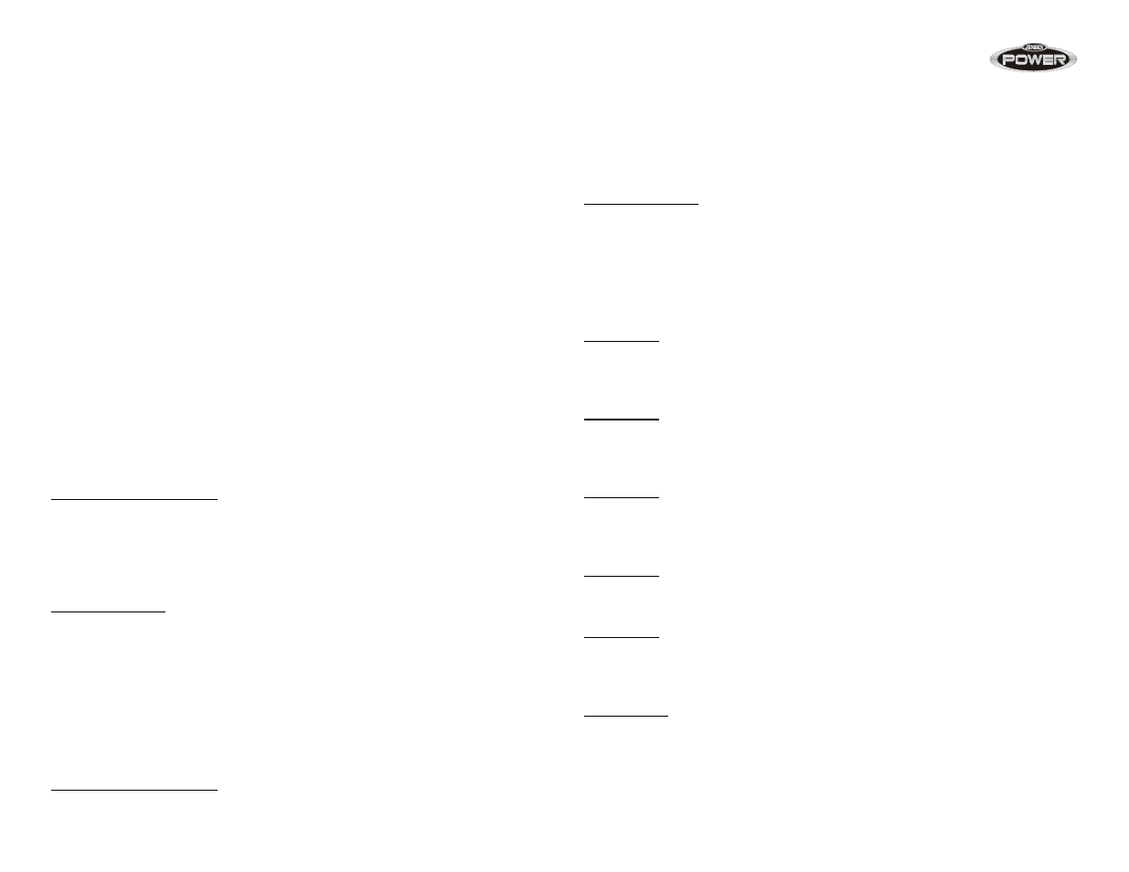 Fonctions et spécifications | Jensen POWER 880 User Manual | Page 32 / 48