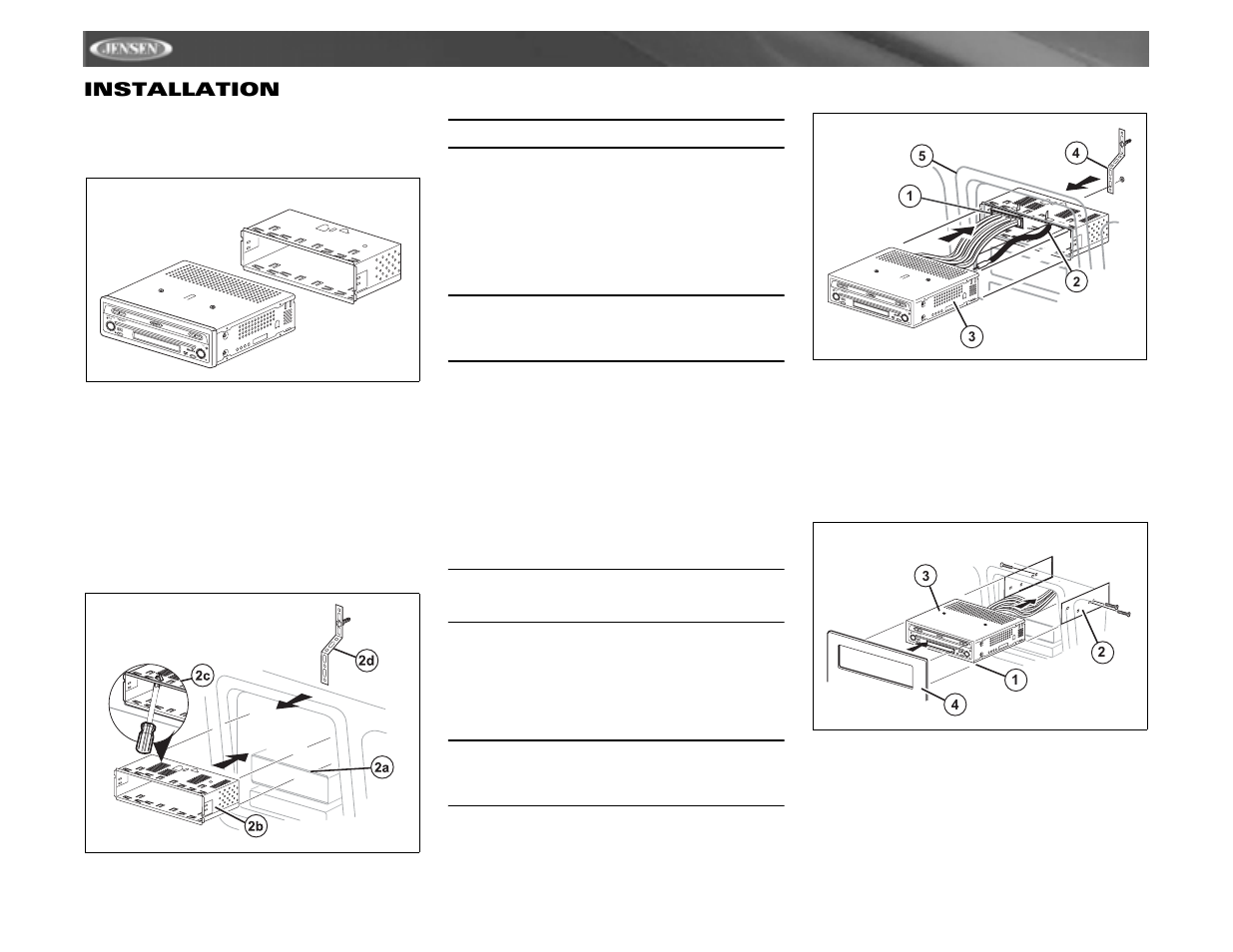 Jensen VM9312 User Manual | Page 6 / 36