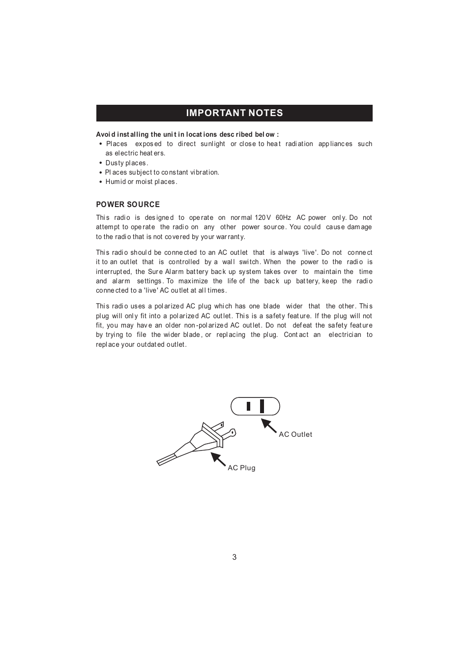 Jensen KT2056 User Manual | Page 4 / 13