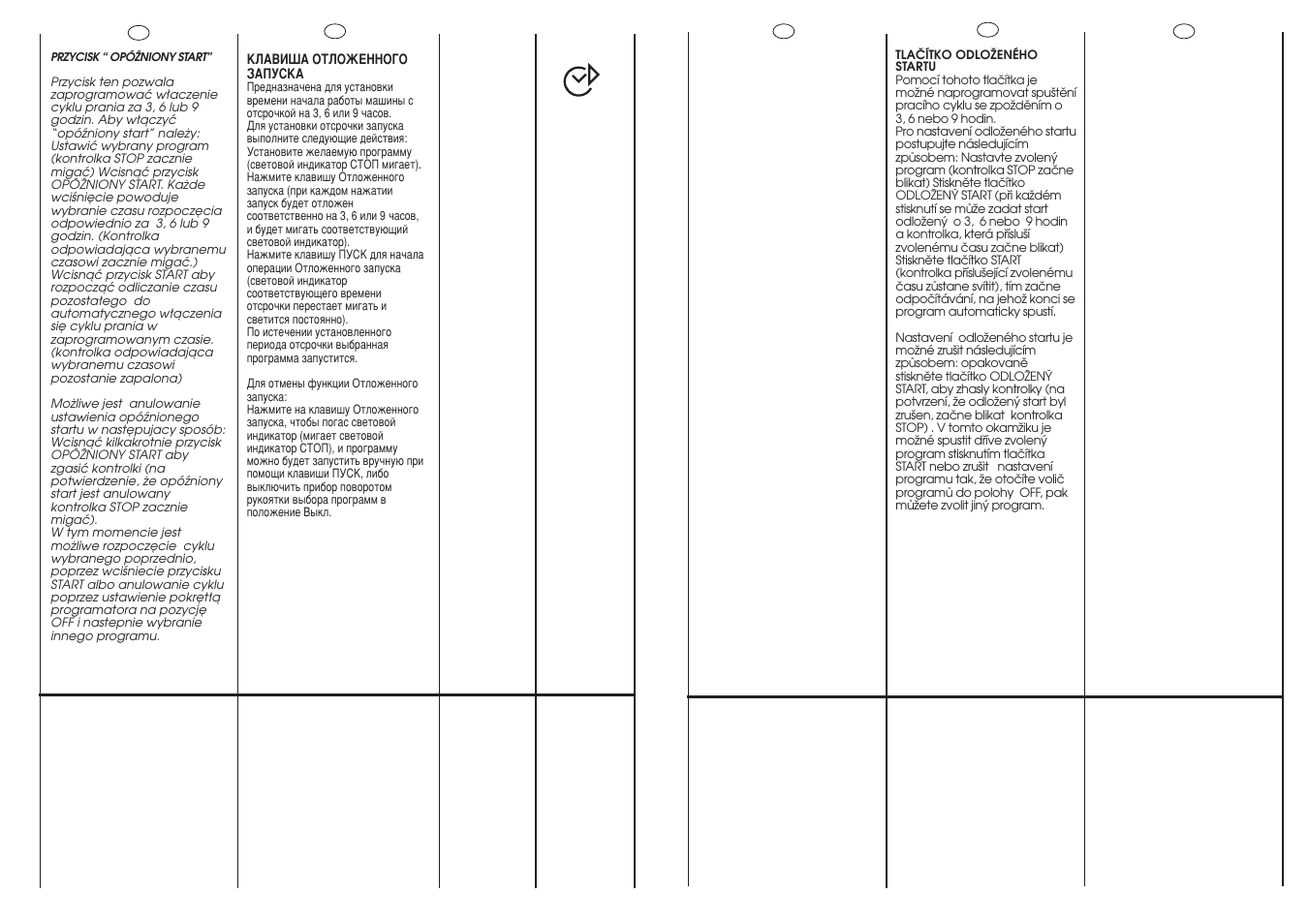 Candy CM2 106 User Manual | Page 18 / 41