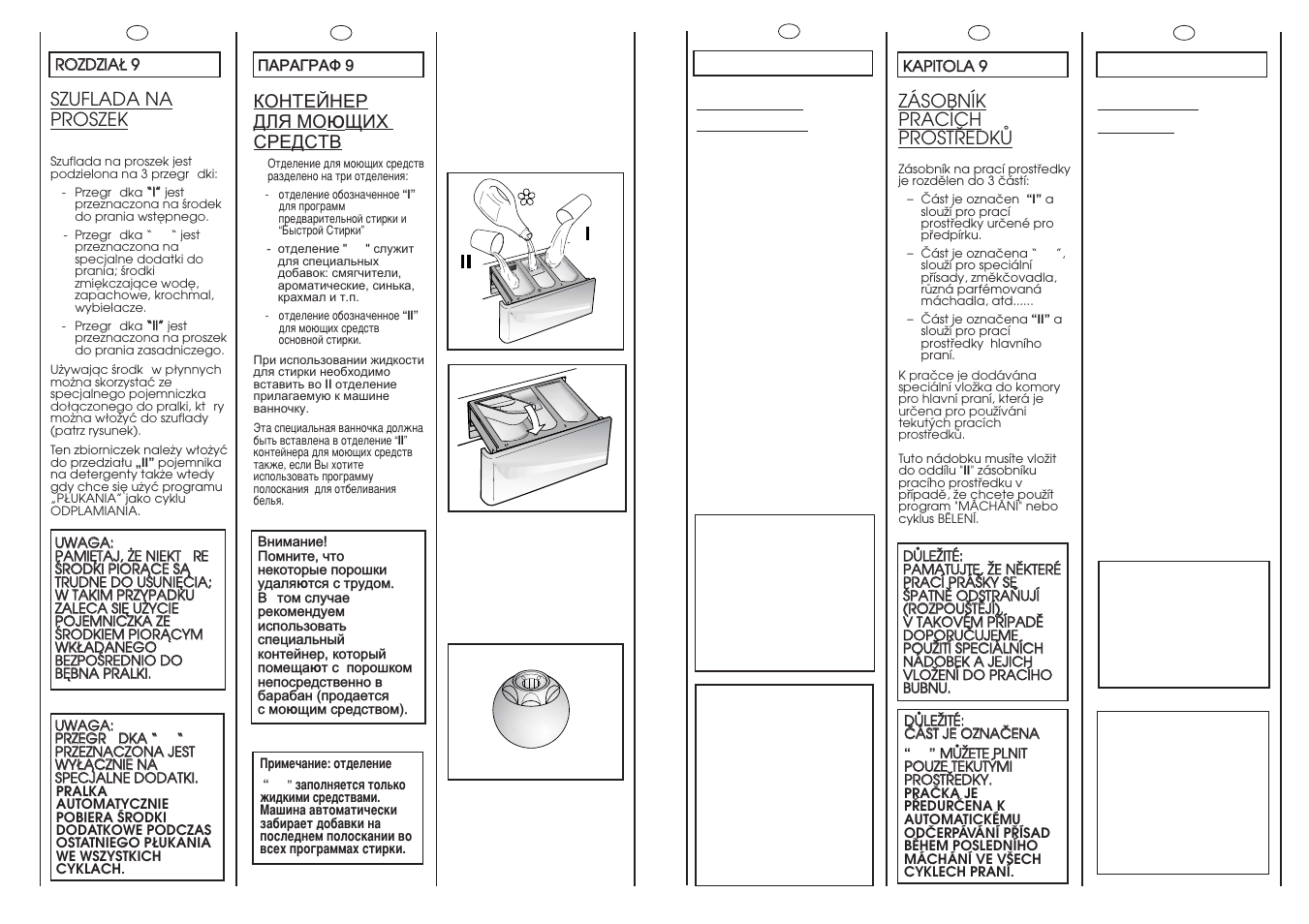 Candy CM2 106 User Manual | Page 29 / 41