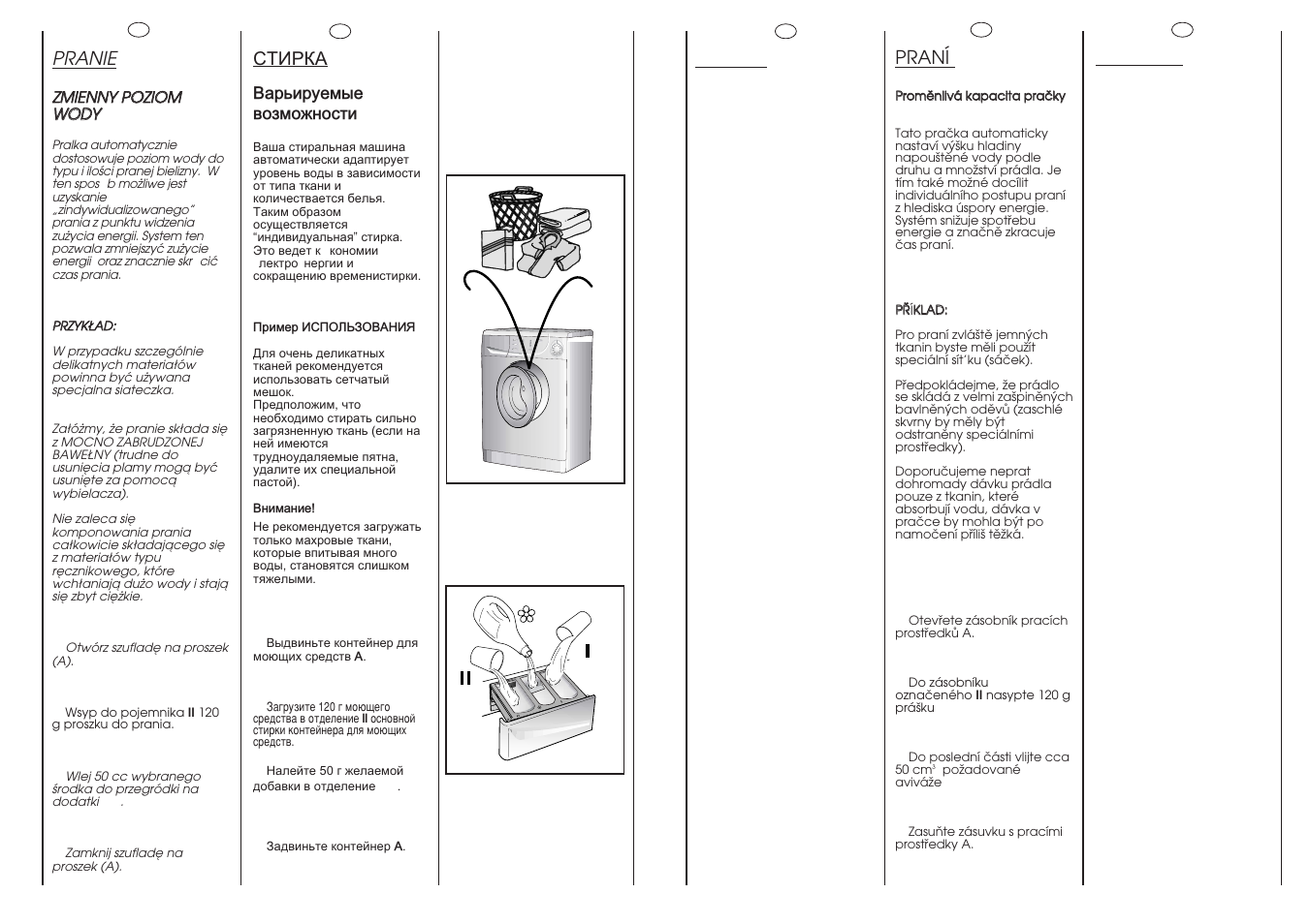 Candy CM2 106 User Manual | Page 32 / 41
