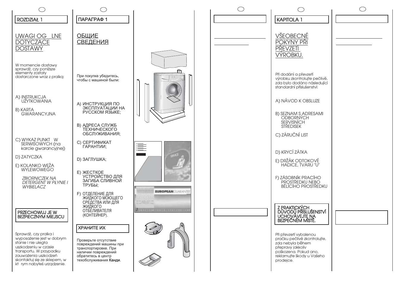 Ea b c | Candy CM2 106 User Manual | Page 4 / 41