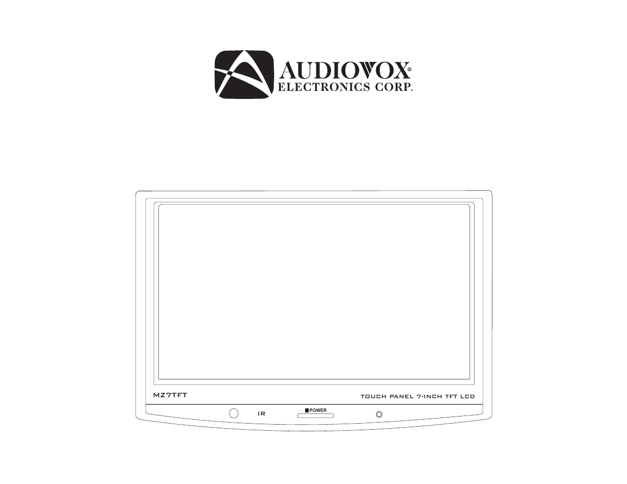 Jensen MZ7TFT User Manual | 10 pages