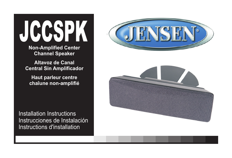 Jensen JCCSPK User Manual | 20 pages