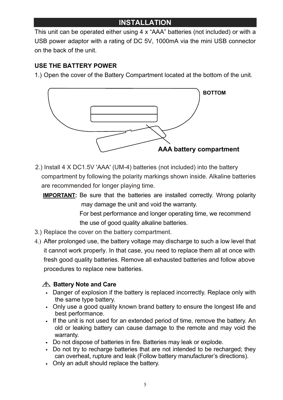 Jensen SMPS-200 User Manual | Page 6 / 11