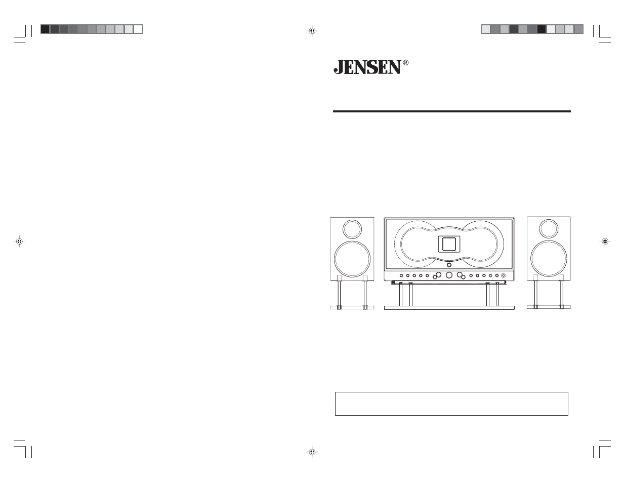 Jensen JMC-670 User Manual | 9 pages