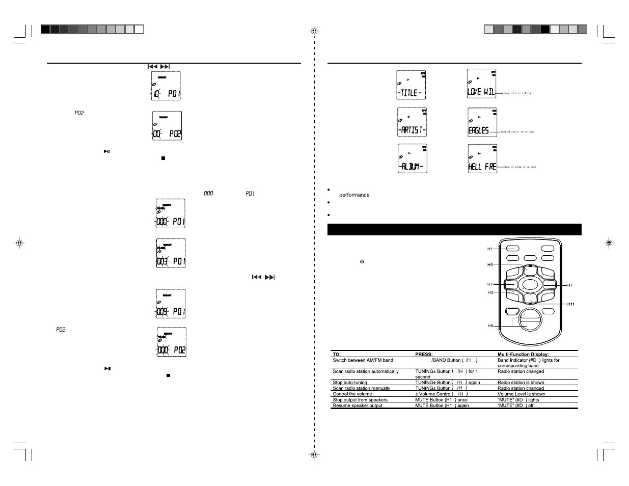 Jensen JMC-670 User Manual | Page 7 / 9
