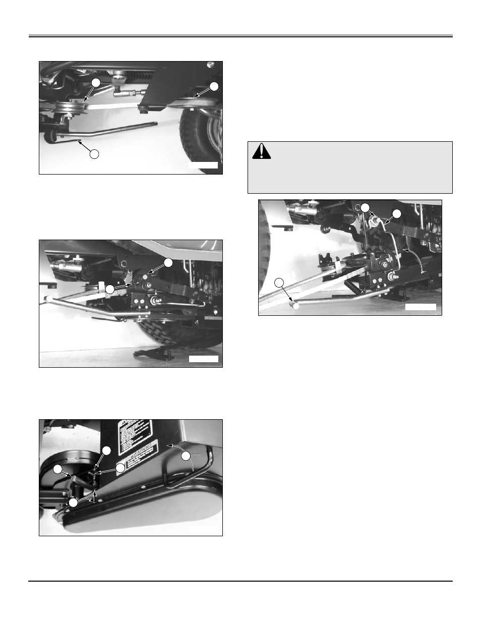 Disengage belt and unhook left clip latch, Engage frame support rod, Removing | John Deere OMM141979 J9 User Manual | Page 14 / 36
