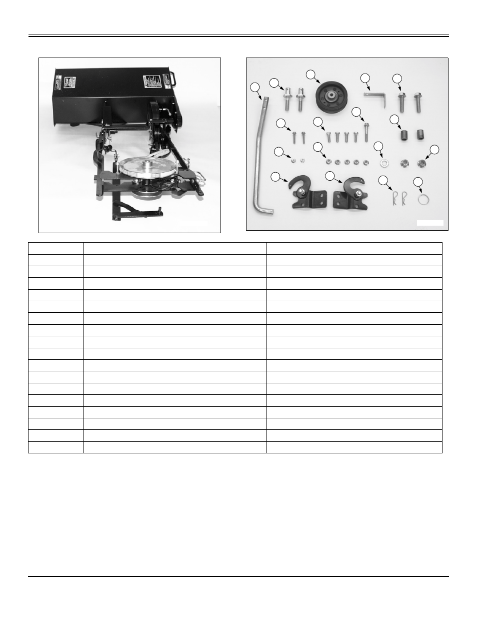 Assembly, Identify parts – 30 inch mechanical tiller, Bag of parts | John Deere OMM141979 J9 User Manual | Page 29 / 36