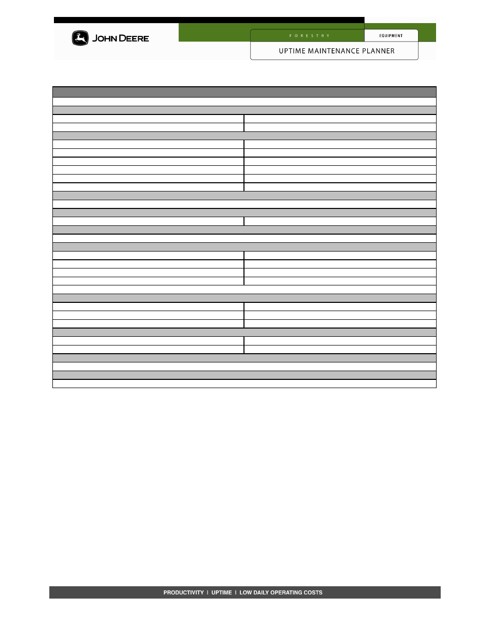 John Deere 335D User Manual | 2 pages