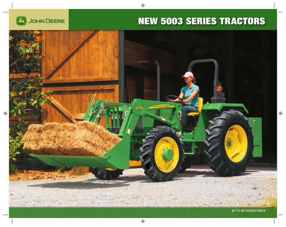 John Deere 5403 User Manual | 16 pages