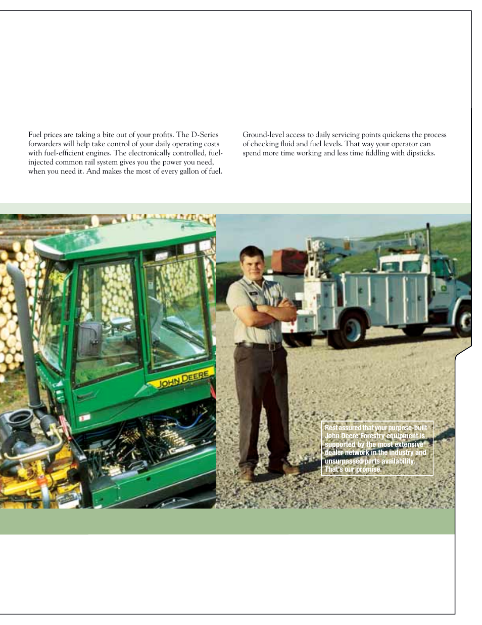 John Deere FORWARDERS 1110D User Manual | Page 15 / 24