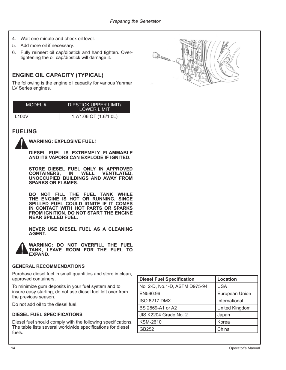 John Deere AC-G6000DY User Manual | Page 14 / 94