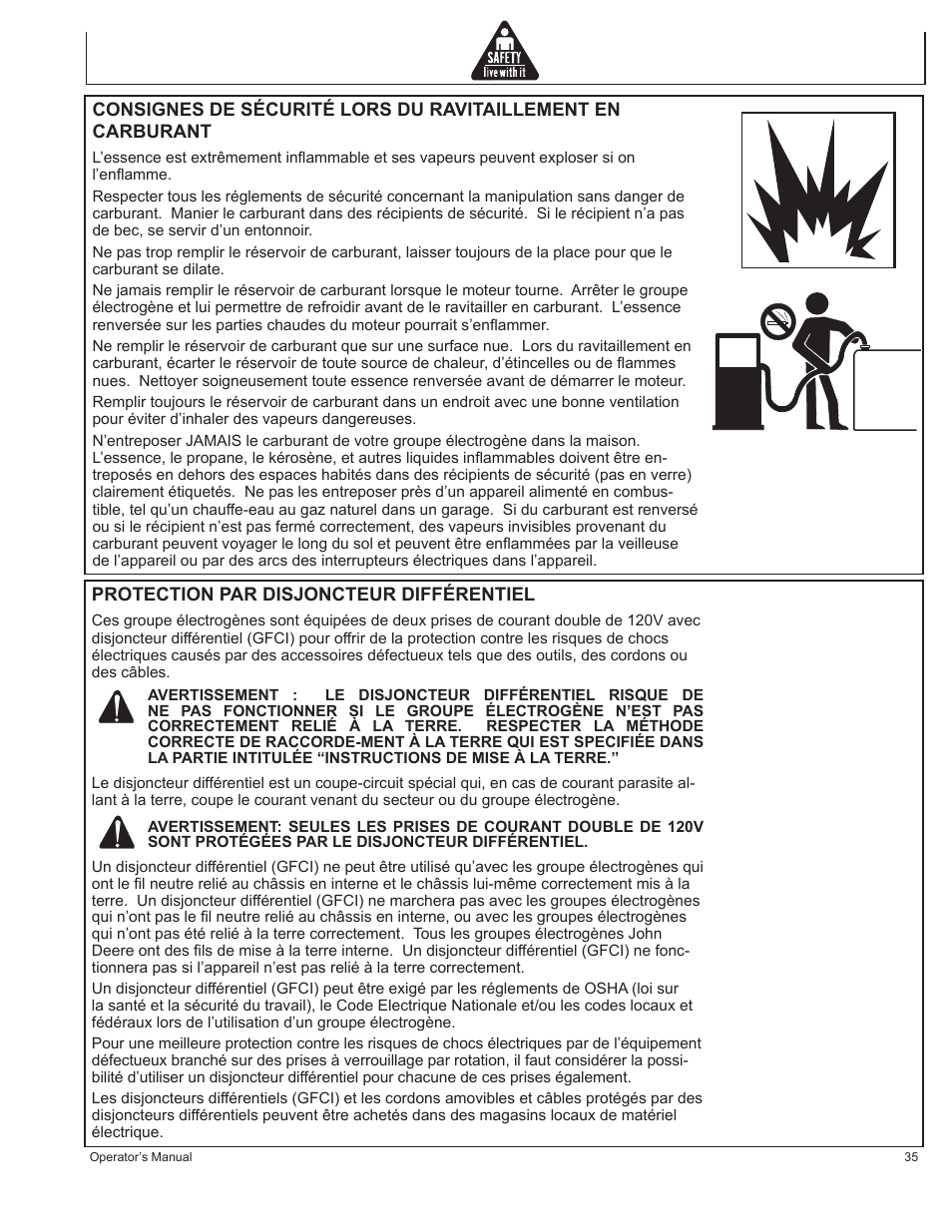 John Deere AC-G6000DY User Manual | Page 35 / 94