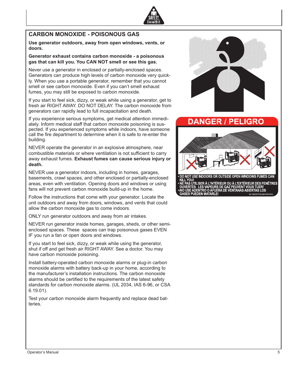 John Deere AC-G6000DY User Manual | Page 5 / 94