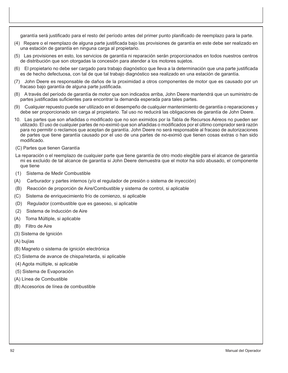 John Deere AC-G6000DY User Manual | Page 92 / 94
