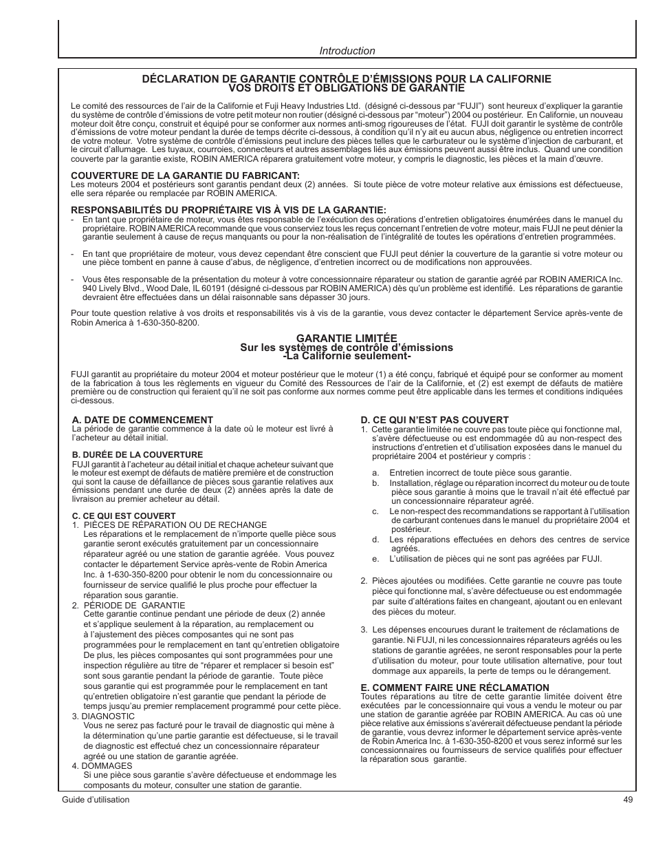 John Deere AC-G3200i User Manual | Page 49 / 132