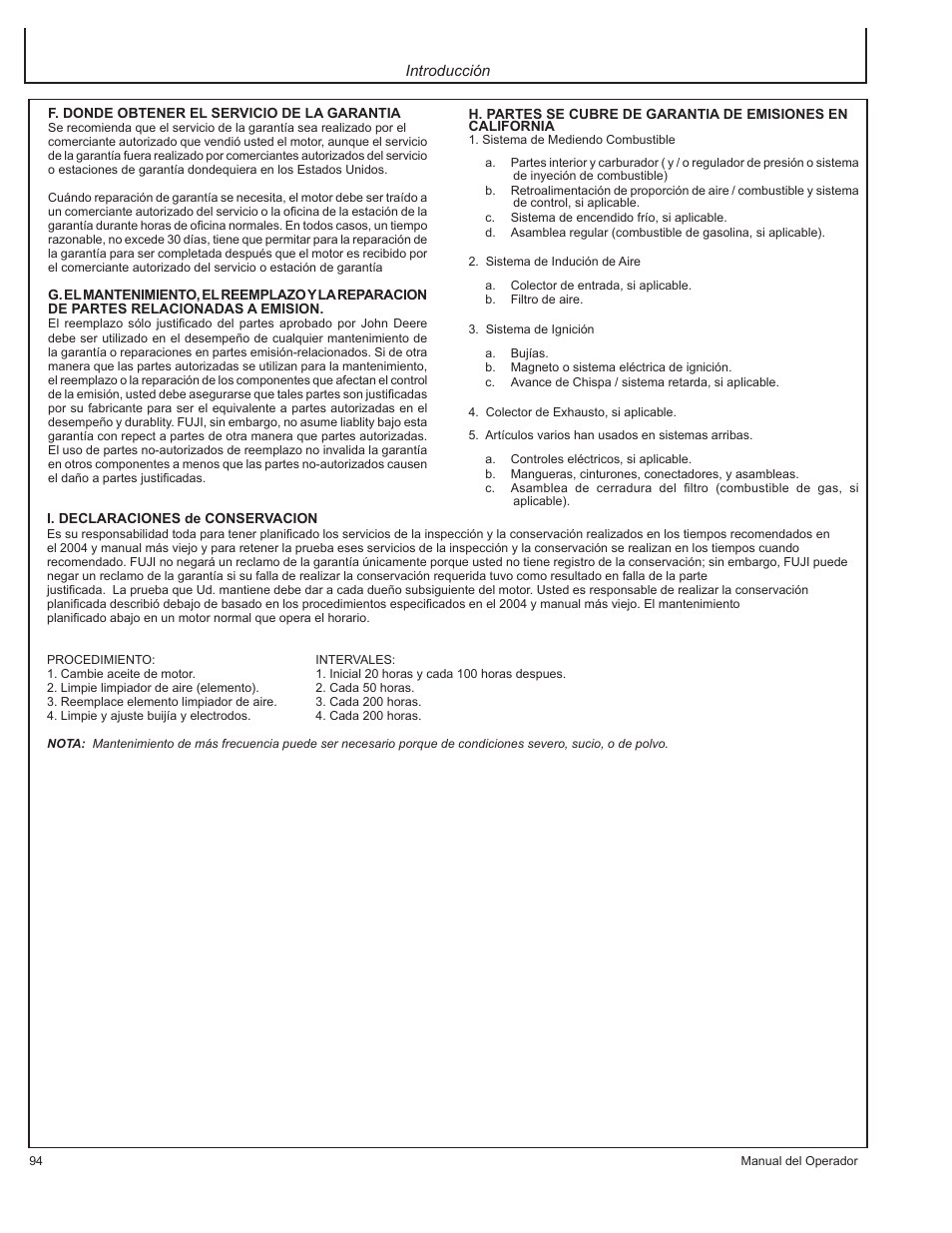 John Deere AC-G3200i User Manual | Page 94 / 132