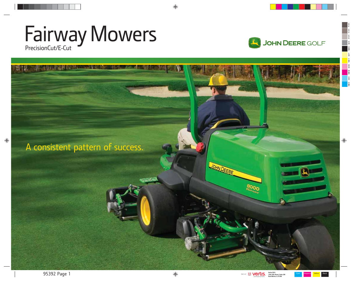 John Deere E-Cut 8500 User Manual | 16 pages
