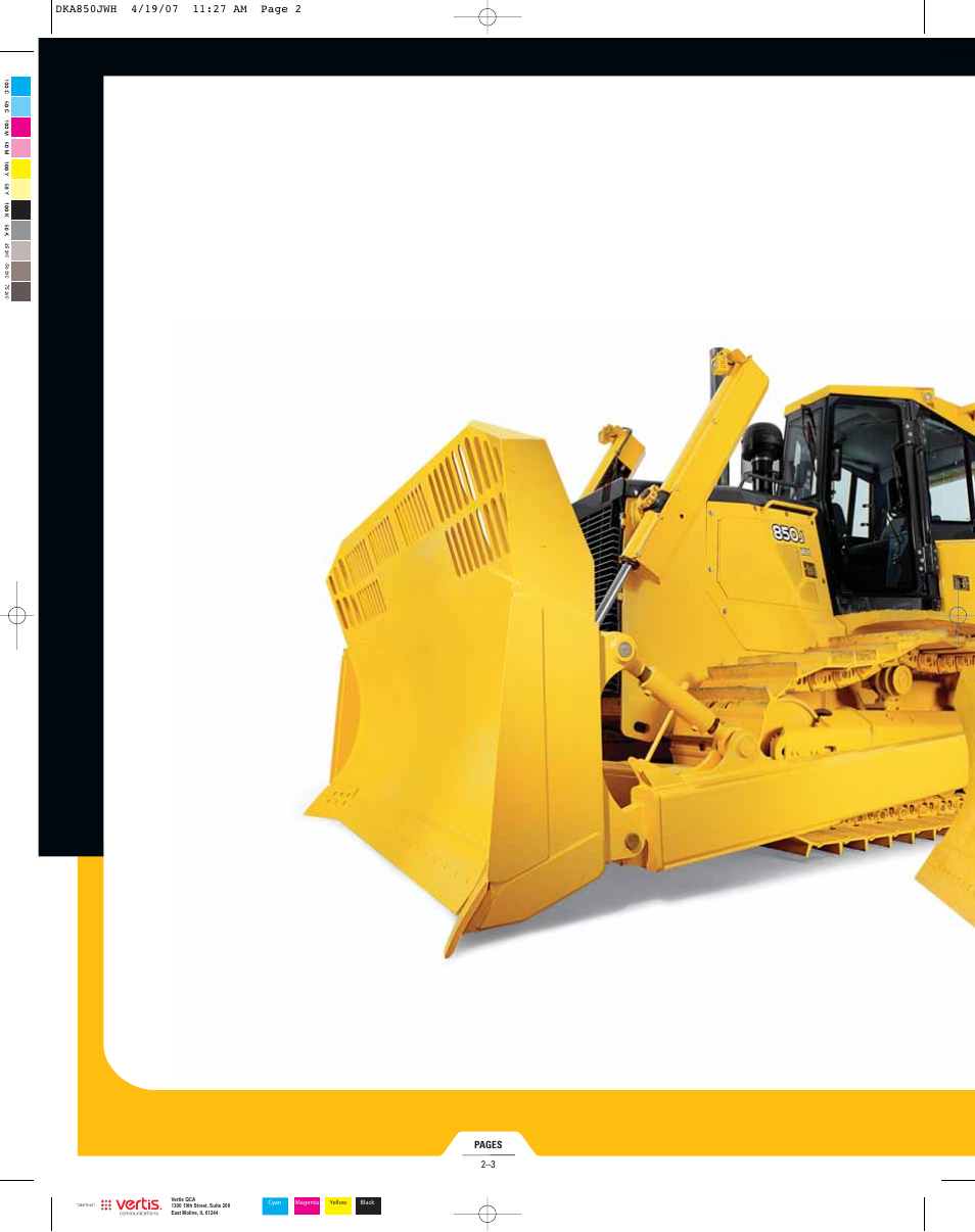 Purpose-built for handling waste | John Deere 850J User Manual | Page 2 / 16